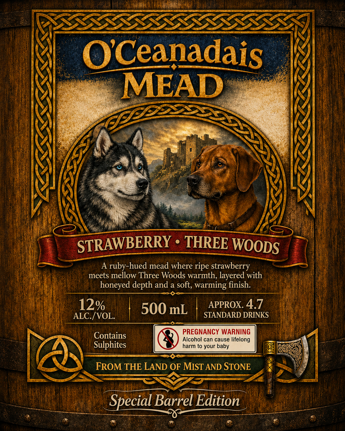 Strawberry • Three Woods Malt Spirit