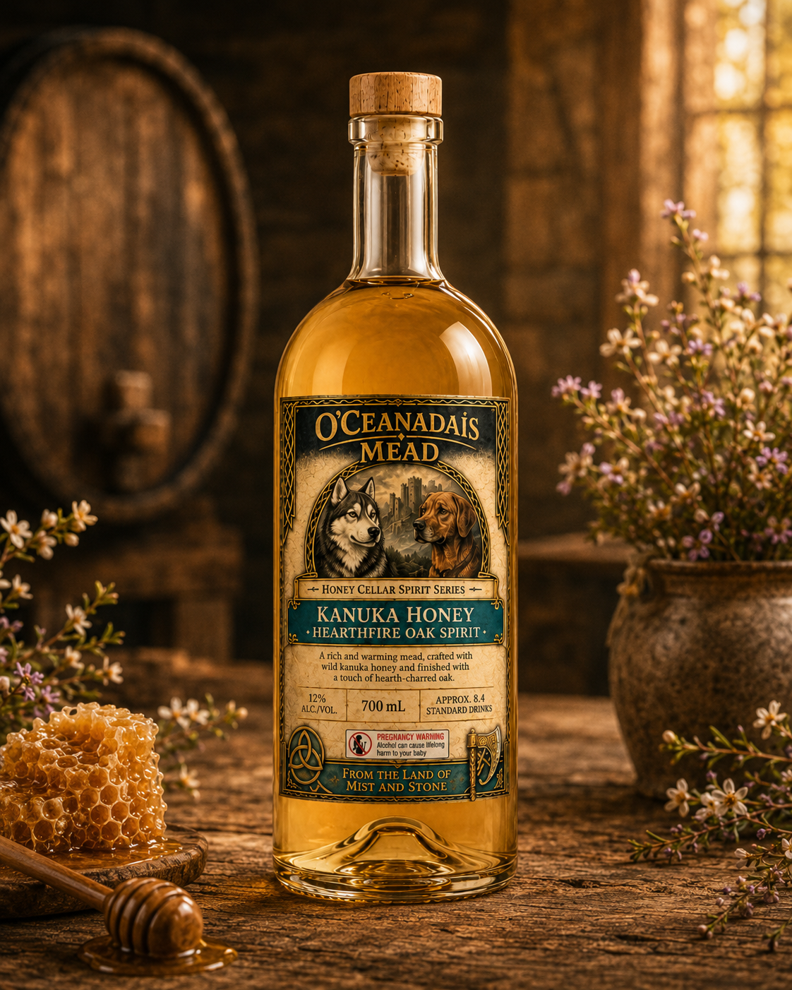 Kanuka Honey · Hearthfire Oak Spirit