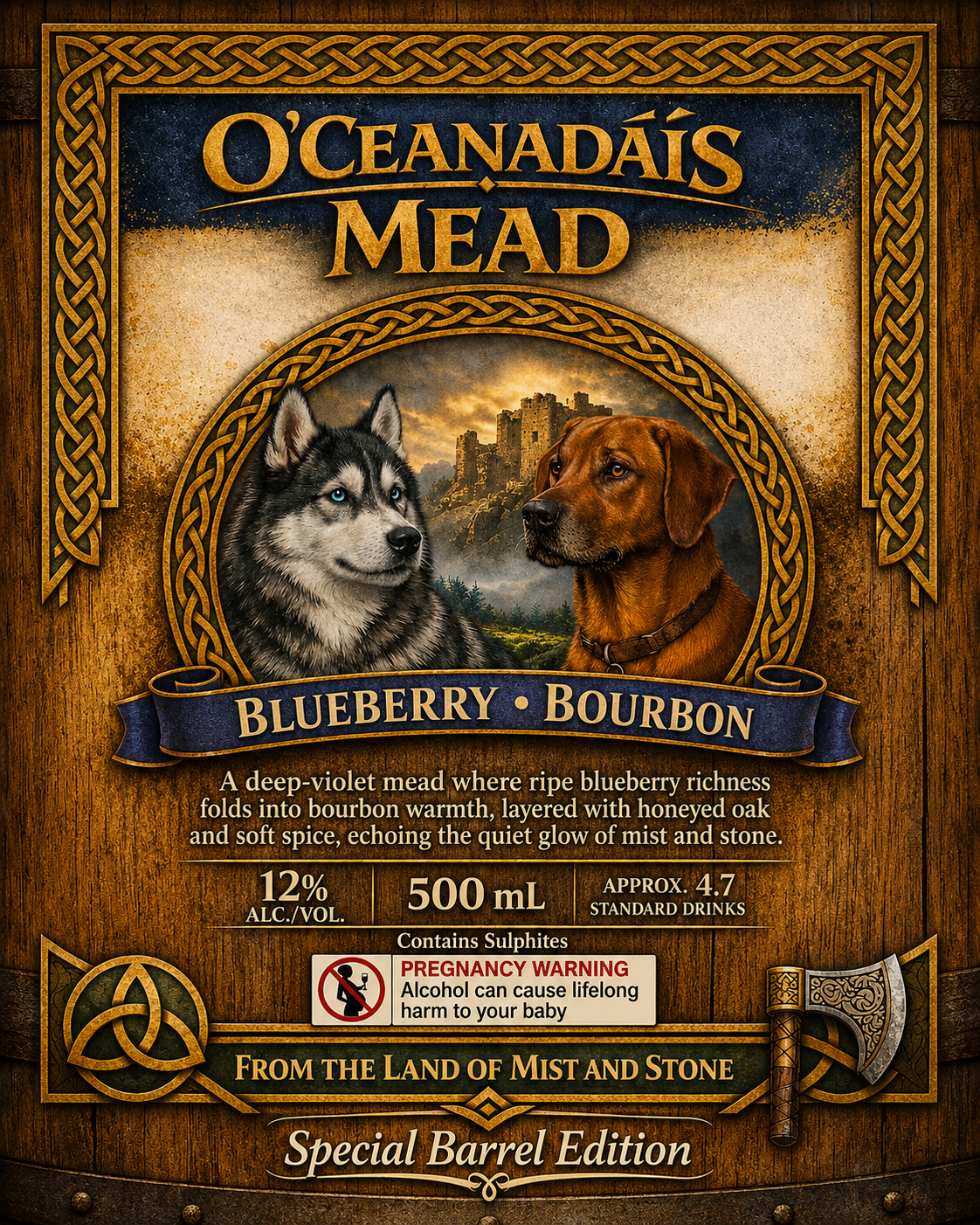 Blueberry • Hearthfire Oak Spirit