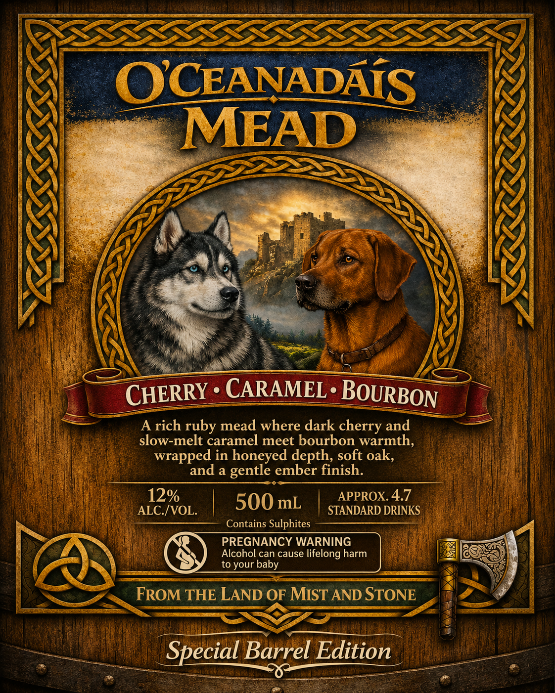 Cherry • Caramel • Hearthfire Oak Spirit