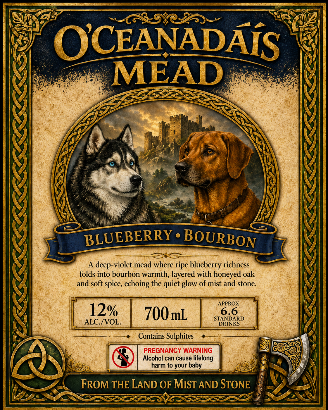 Blueberry • Hearthfire Oak Spirit
