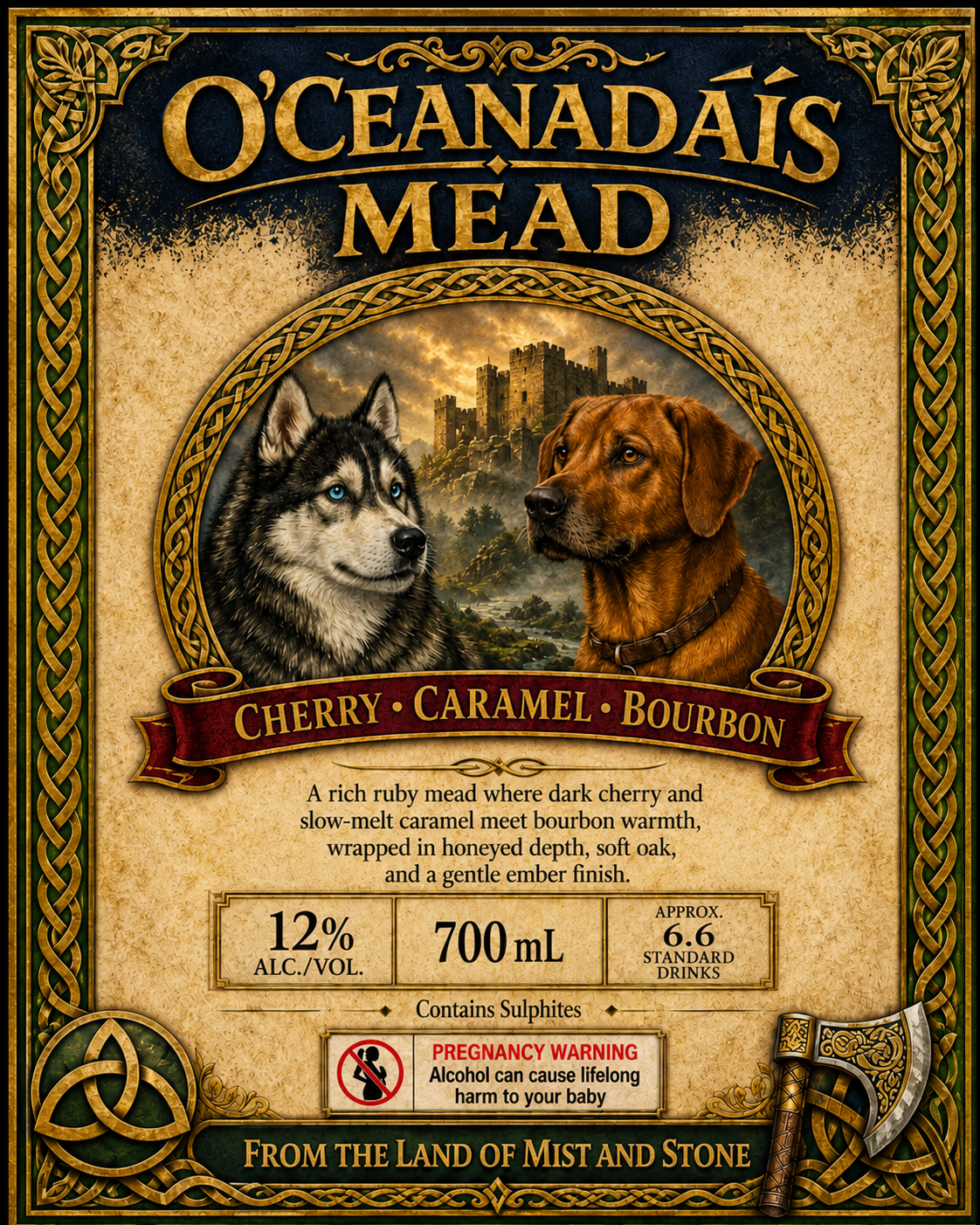 Cherry • Caramel • Hearthfire Oak Spirit